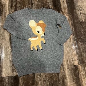 Bambi tunic sweater sz S/M